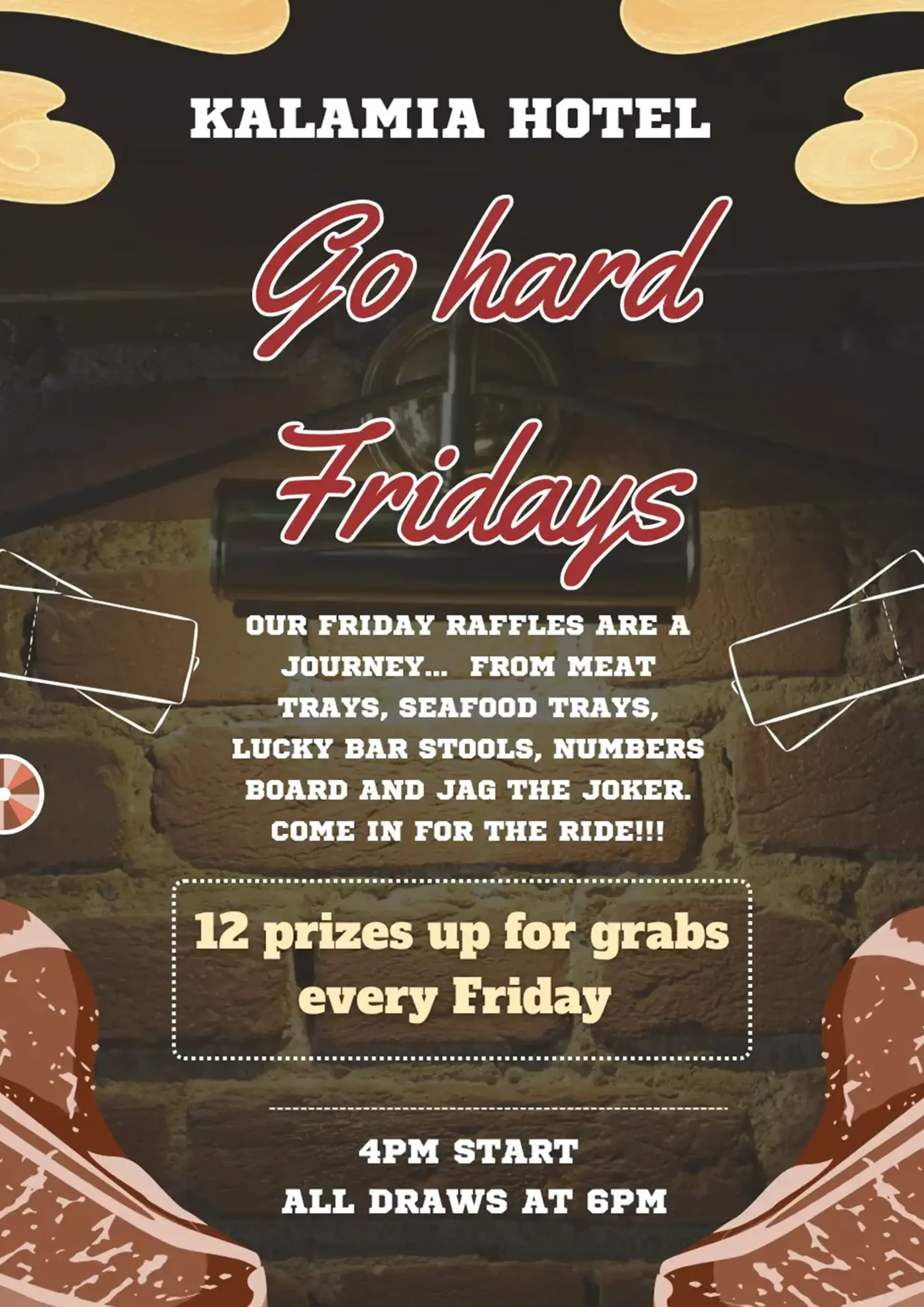 Go hard every Friday at Kalamia Hotel!